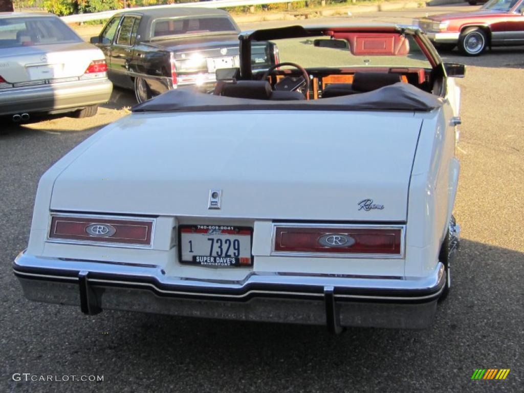1983 Riviera Convertible - White / Red photo #24