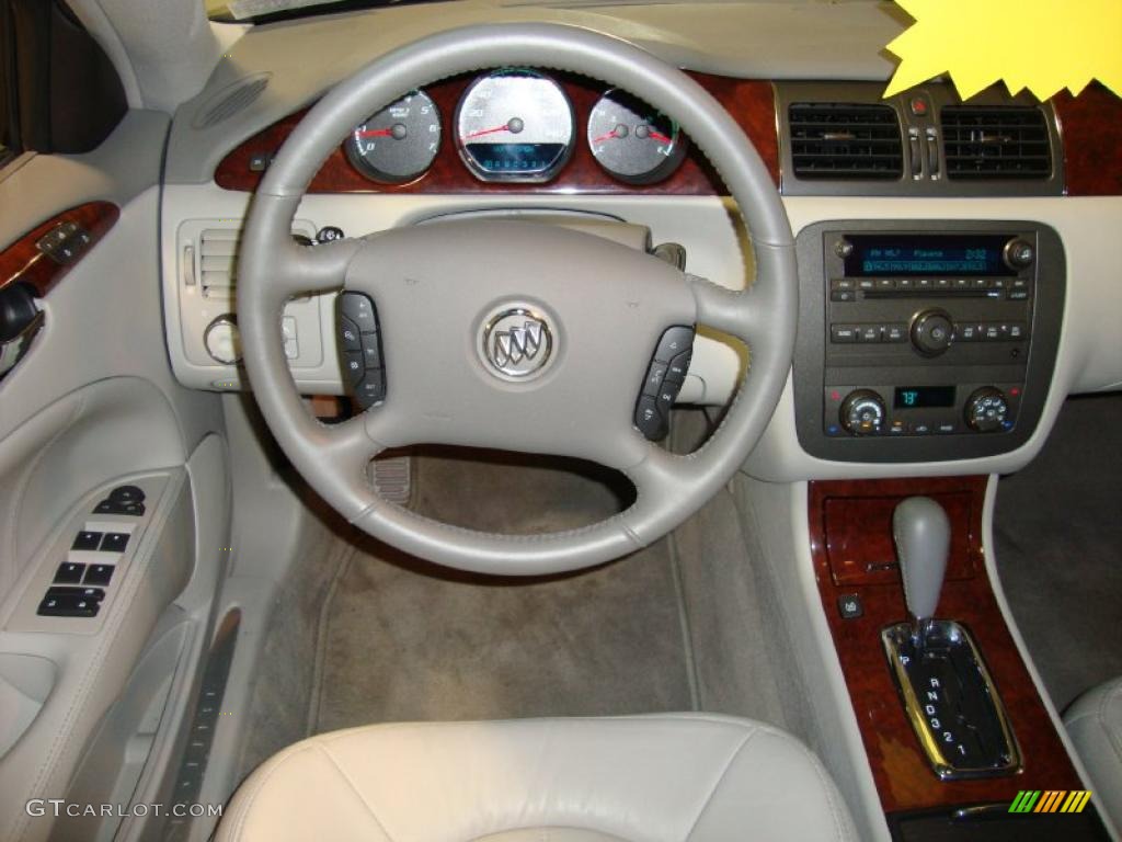 2010 Buick Lucerne CXL Titanium Steering Wheel Photo #38013172