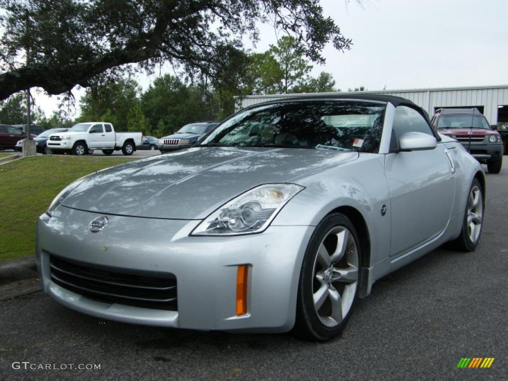 2006 350Z Touring Roadster - Silver Alloy Metallic / Charcoal Leather photo #1