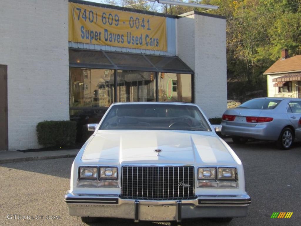 1983 Riviera Convertible - White / Red photo #29