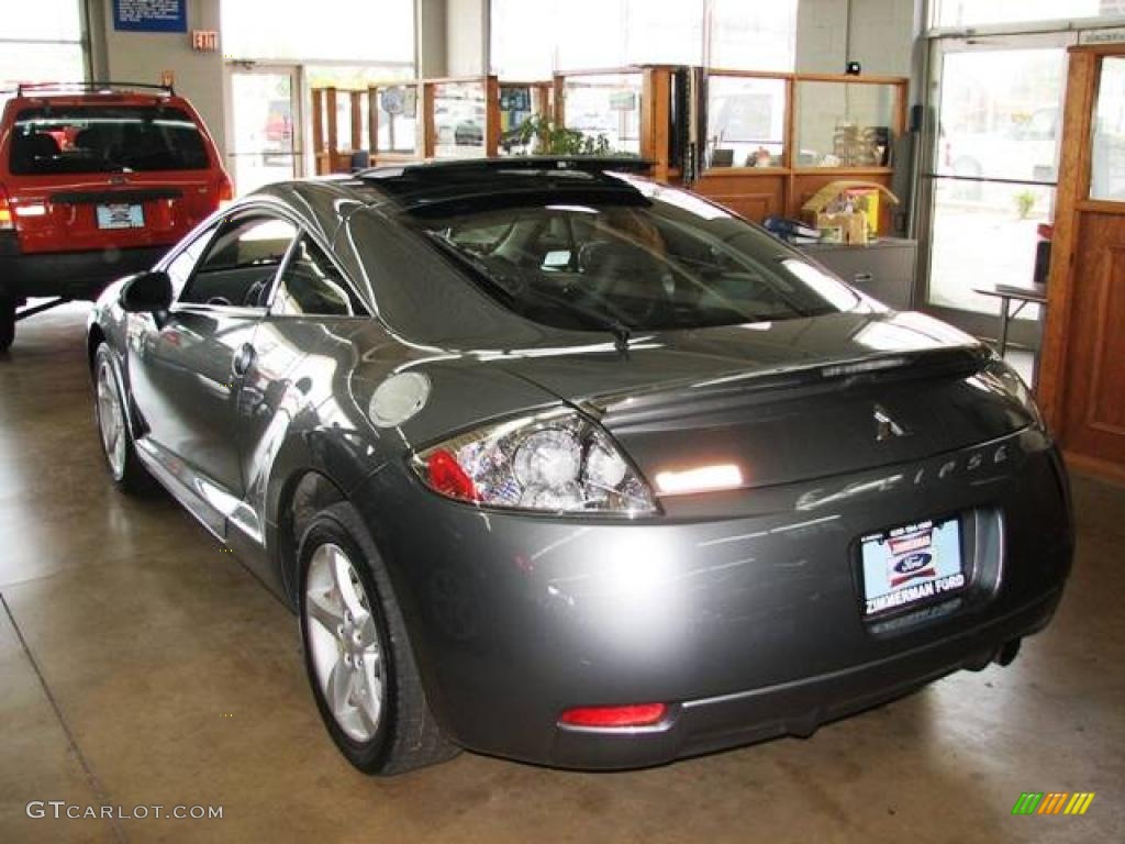 2006 Eclipse GS Coupe - Titanium Gray Pearl / Dark Charcoal photo #6