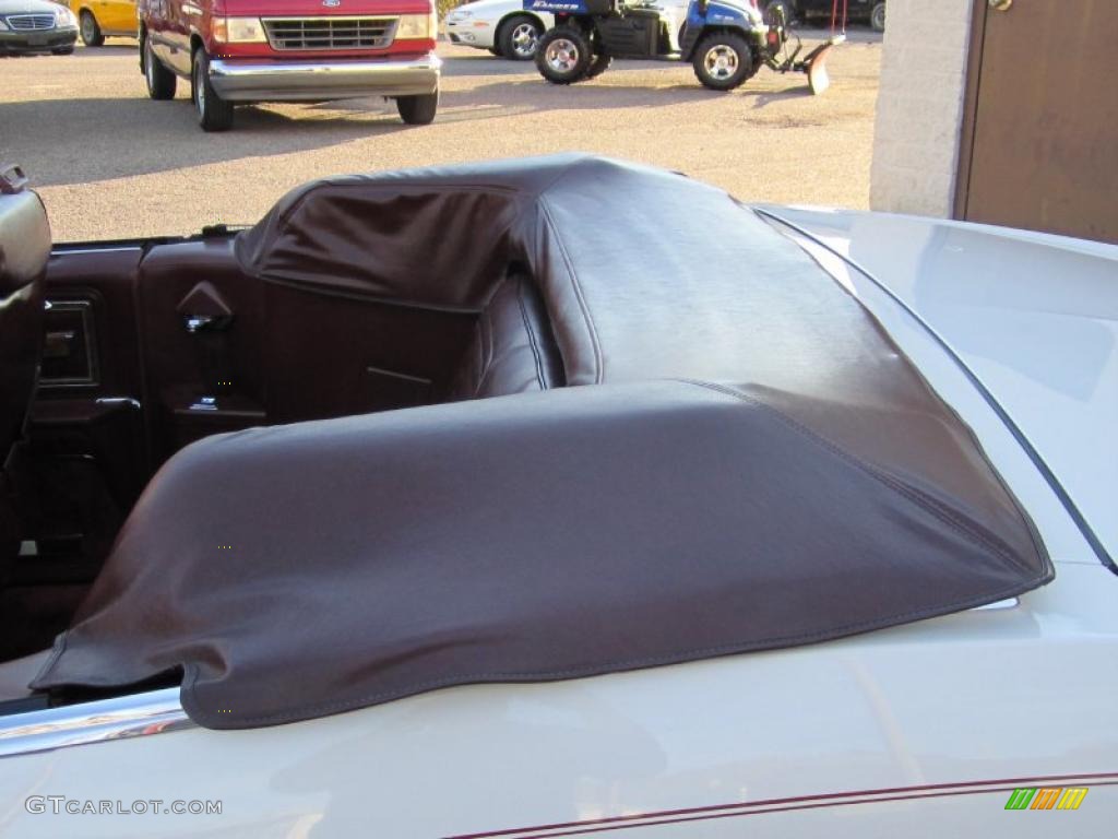 1983 Riviera Convertible - White / Red photo #40