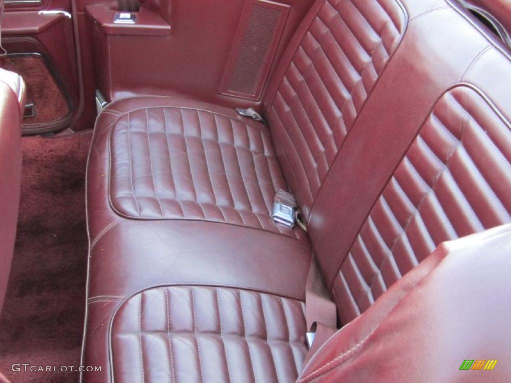 Red Interior 1983 Buick Riviera Convertible Photo #38013456