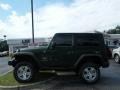 2008 Jeep Green Metallic Jeep Wrangler Sahara 4x4  photo #2