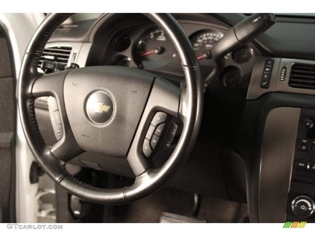 2007 Tahoe LS 4x4 - Summit White / Ebony photo #8