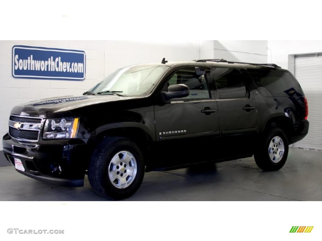 Black Chevrolet Suburban