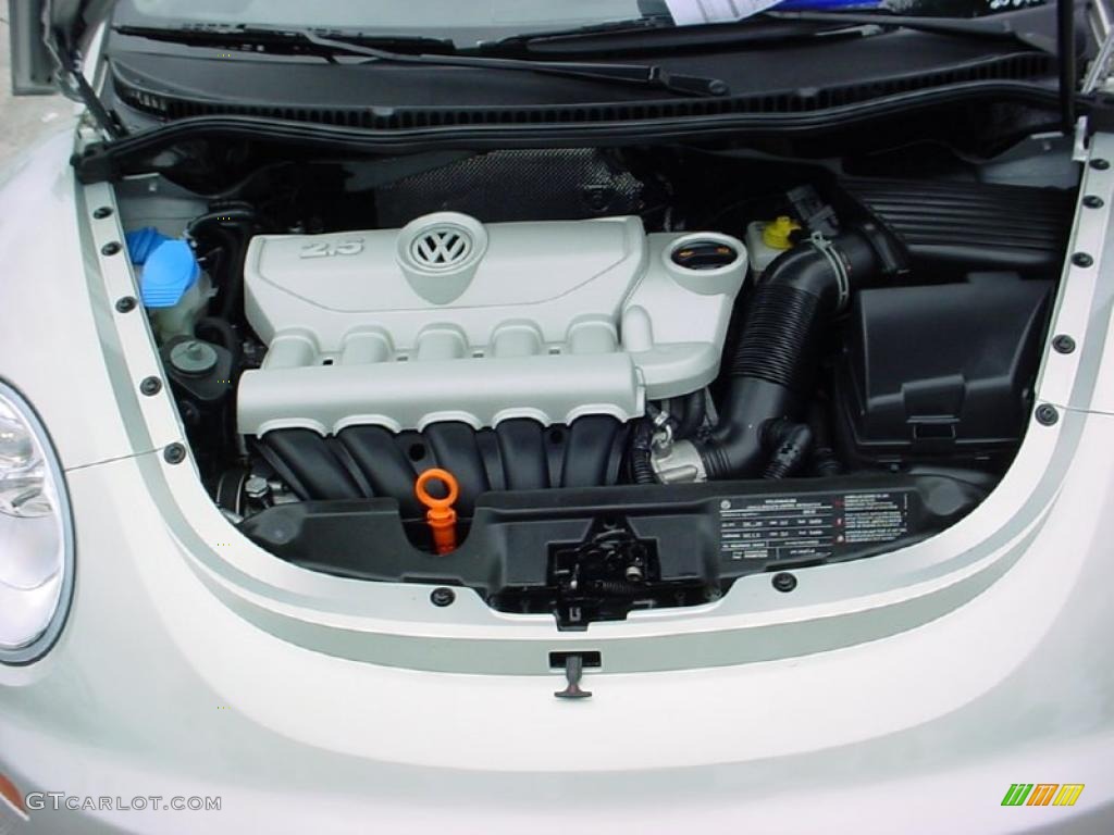 2009 Volkswagen New Beetle 2.5 Blush Edition Convertible Engine Photos