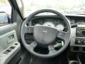 Dark Slate Gray/Medium Slate Gray 2008 Dodge Dakota SLT Crew Cab Steering Wheel