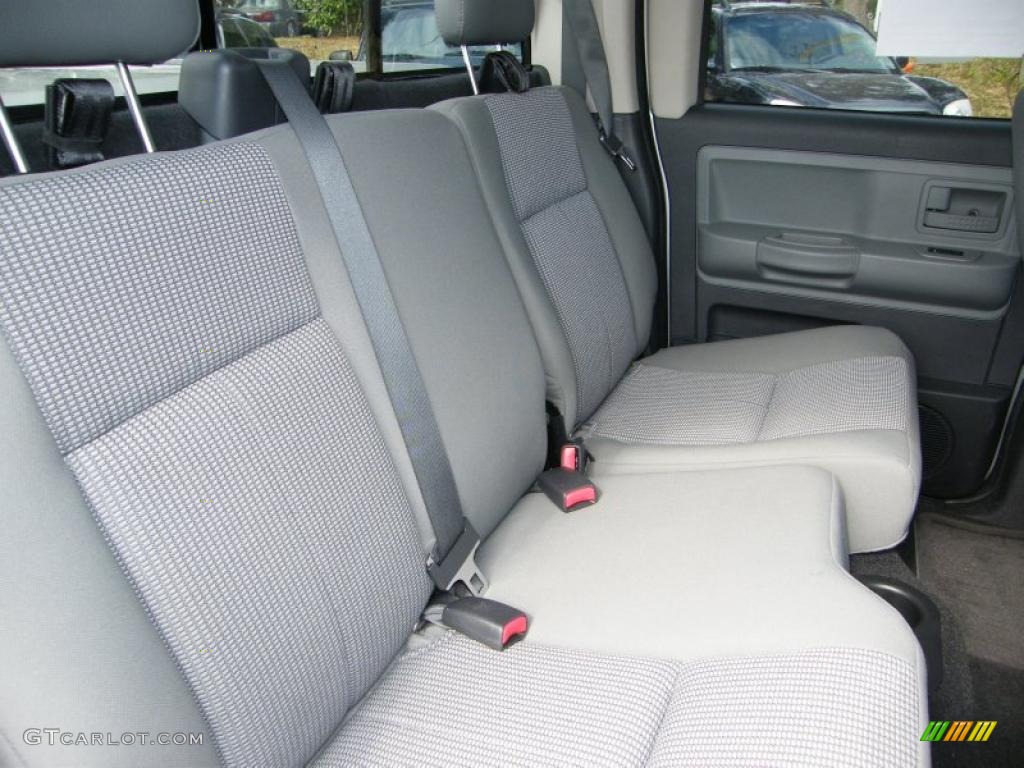 Dark Slate Gray/Medium Slate Gray Interior 2008 Dodge Dakota SLT Crew Cab Photo #38015656
