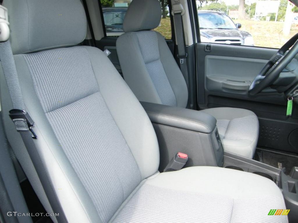 Dark Slate Gray/Medium Slate Gray Interior 2008 Dodge Dakota SLT Crew Cab Photo #38015672