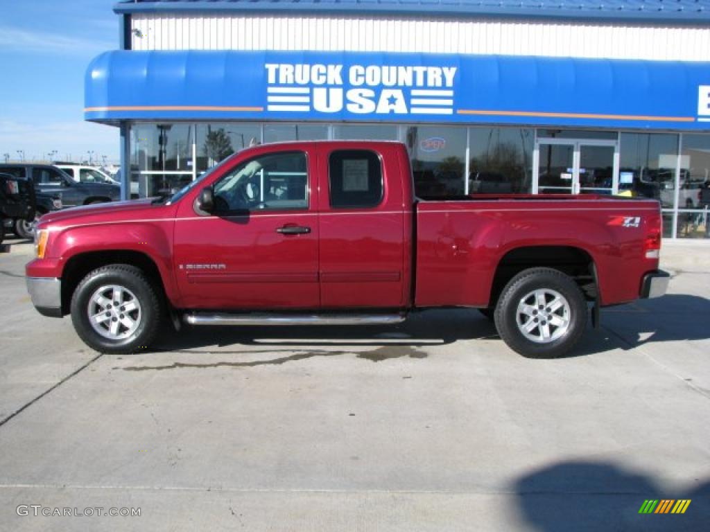 Sport Dark Red Metallic GMC Sierra 1500