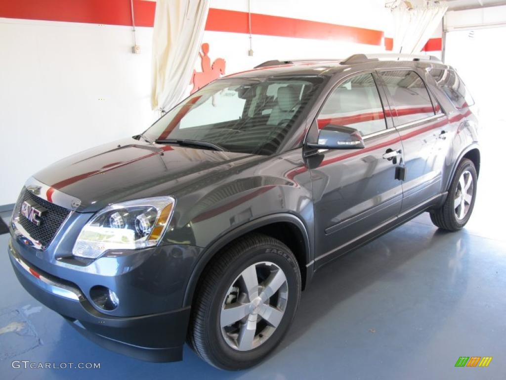 2011 Acadia SLT - Cyber Gray Metallic / Light Titanium photo #1