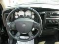 Dark Slate Gray 2005 Dodge Ram 1500 SLT Regular Cab Steering Wheel