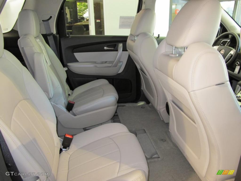 Light Titanium Interior 2011 GMC Acadia SLT Photo #38016388