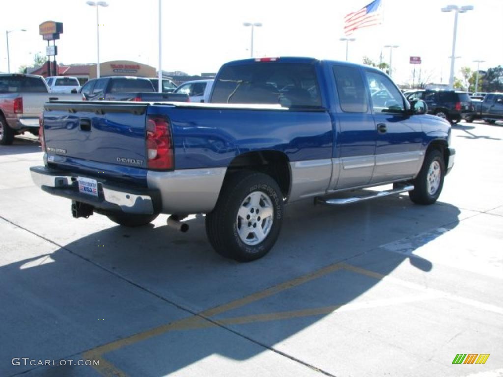 2004 Silverado 1500 Z71 Extended Cab 4x4 - Arrival Blue Metallic / Dark Charcoal photo #3