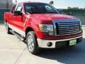 2010 Vermillion Red Ford F150 XLT SuperCrew  photo #1