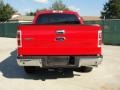 2010 Vermillion Red Ford F150 XLT SuperCrew  photo #4