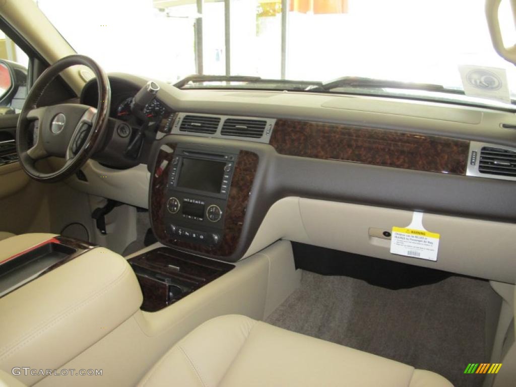 Cocoa/Light Cashmere Interior 2011 GMC Sierra 2500HD Denali Crew Cab 4x4 Photo #38017008