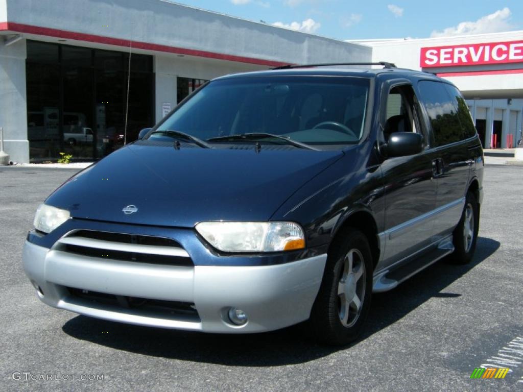 Windsor Blue 2002 Nissan Quest SE Exterior Photo #38017211
