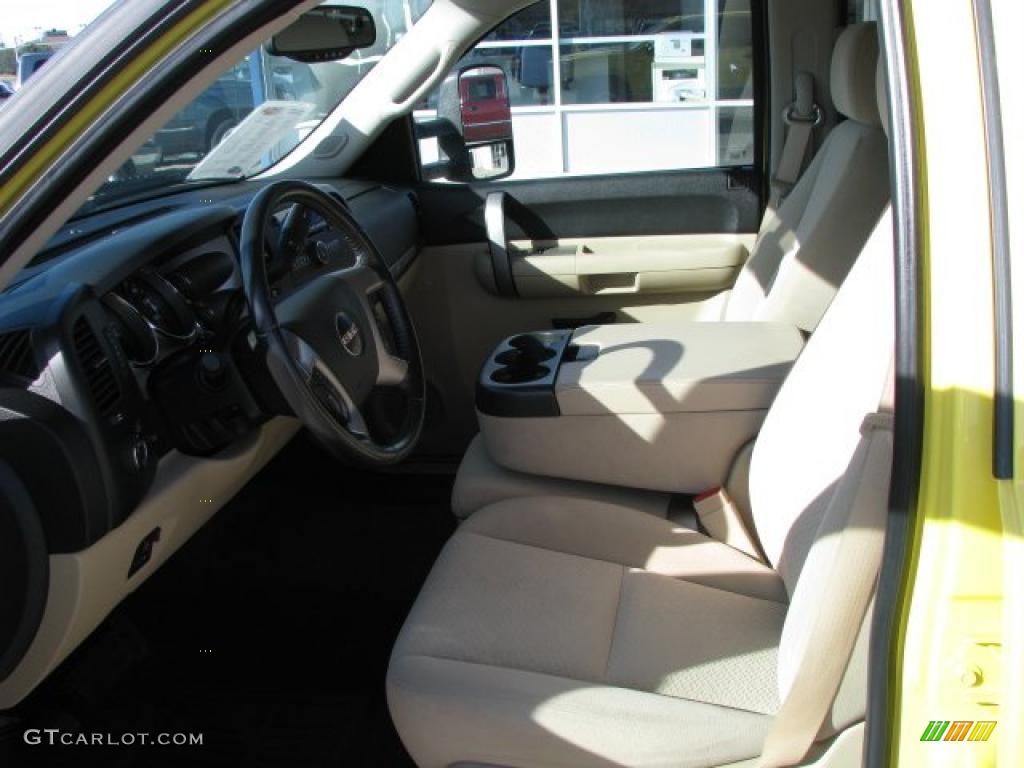 Ebony/Light Cashmere Interior 2008 GMC Sierra 3500HD SLE Crew Cab 4x4 Dually Photo #38017682