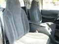 Dark Slate Gray 2002 Dodge Dakota Club Cab Interior Color