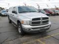 2002 Bright Silver Metallic Dodge Ram 1500 SLT Plus Quad Cab 4x4  photo #2