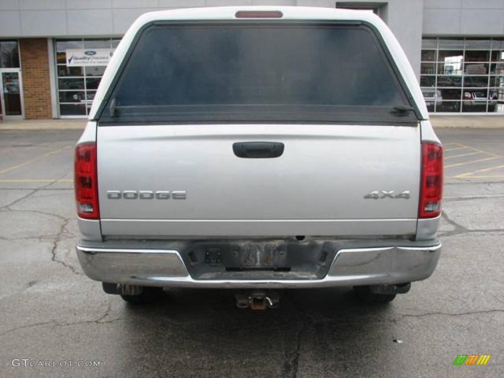 2002 Ram 1500 SLT Plus Quad Cab 4x4 - Bright Silver Metallic / Dark Slate Gray photo #3