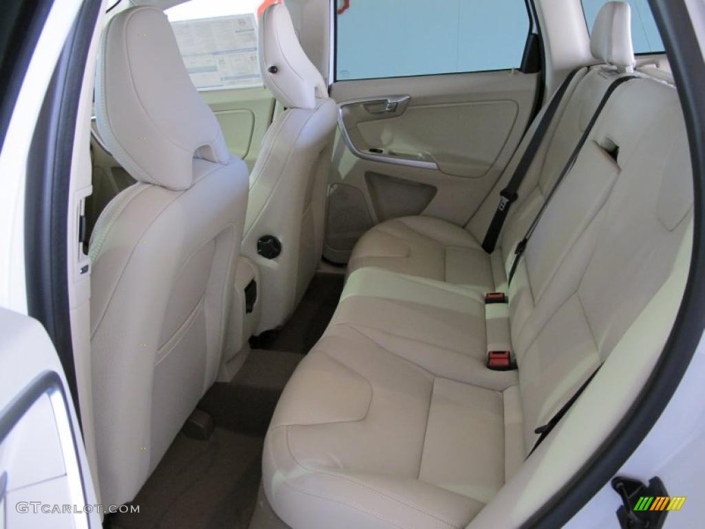 Sandstone Beige Interior 2011 Volvo XC60 3.2 Photo #38018568
