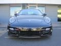 2011 Basalt Black Metallic Porsche 911 Turbo Coupe  photo #3