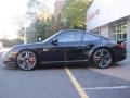 2011 Basalt Black Metallic Porsche 911 Turbo Coupe  photo #5