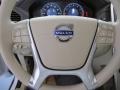 Sandstone Beige 2011 Volvo XC60 3.2 Steering Wheel