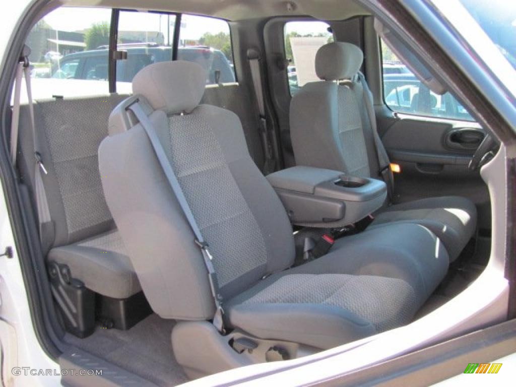 Medium Graphite Grey Interior 2003 Ford F150 XLT SuperCab 4x4 Photo #38018808