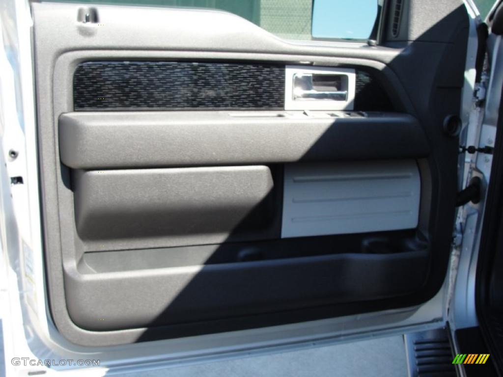 2010 F150 FX2 SuperCrew - Ingot Silver Metallic / Black photo #21