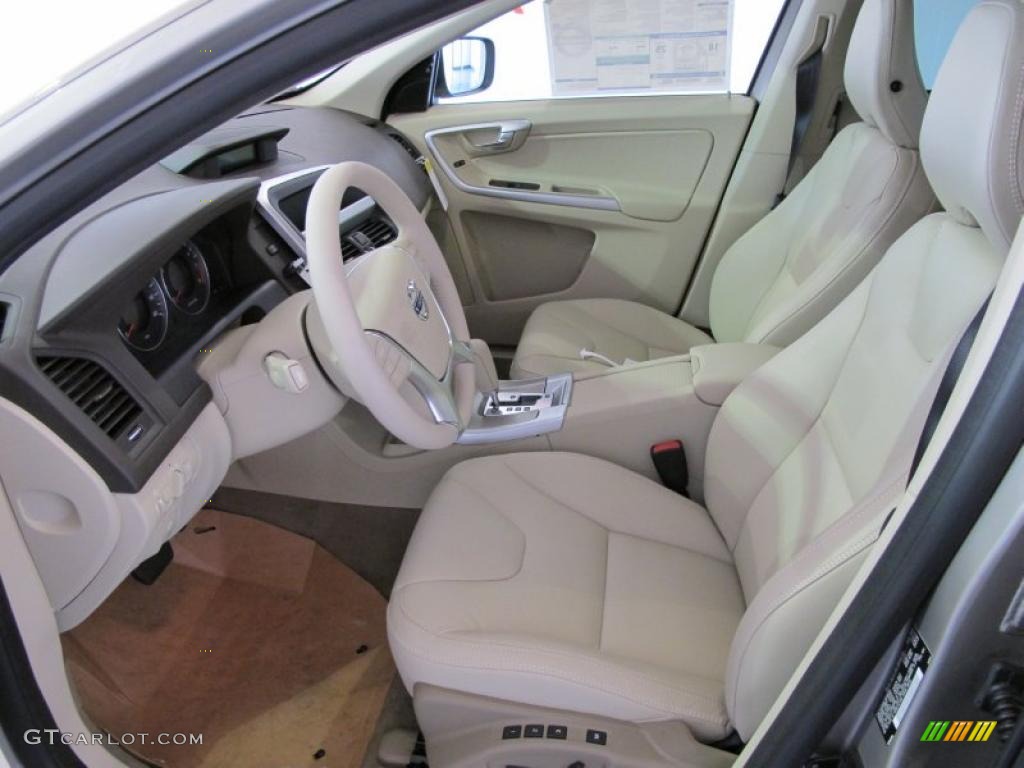 Sandstone Beige Interior 2011 Volvo XC60 3.2 Photo #38019024
