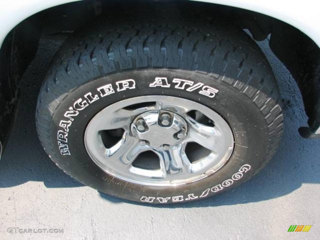 2002 Ram 1500 SLT Quad Cab 4x4 - Bright White / Taupe photo #13