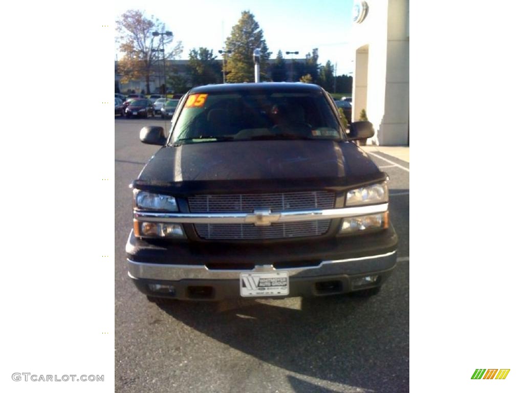 2005 Silverado 1500 Z71 Crew Cab 4x4 - Dark Gray Metallic / Dark Charcoal photo #2