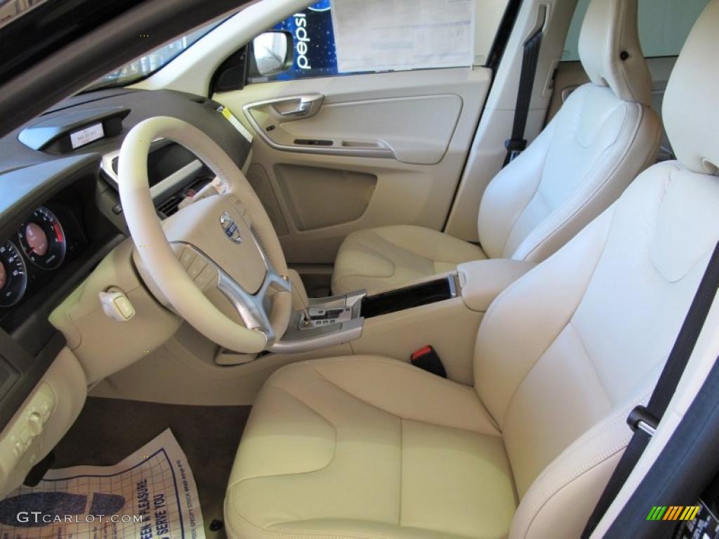 Sandstone Beige Interior 2011 Volvo XC60 3.2 Photo #38019348