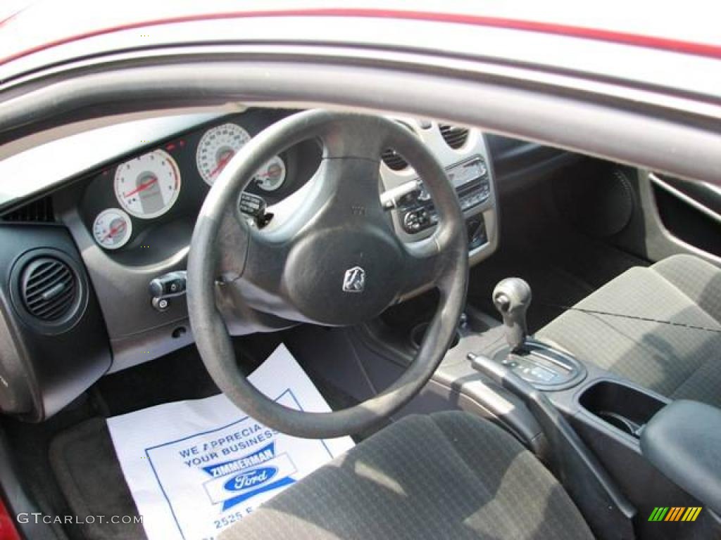 2003 Stratus SXT Coupe - Deep Red Pearl / Dark Slate Gray photo #8