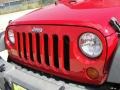 2007 Flame Red Jeep Wrangler Unlimited X 4x4  photo #10