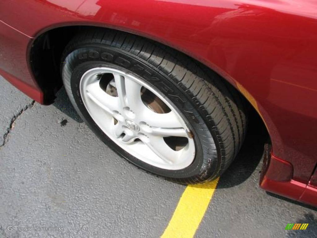 2003 Stratus SXT Coupe - Deep Red Pearl / Dark Slate Gray photo #12