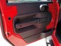 2007 Flame Red Jeep Wrangler Unlimited X 4x4  photo #32