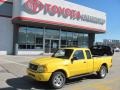 Chrome Yellow - Ranger Edge SuperCab 4x4 Photo No. 1