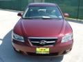 2007 Dark Cherry Red Hyundai Sonata Limited V6  photo #8