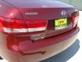 2007 Dark Cherry Red Hyundai Sonata Limited V6  photo #23