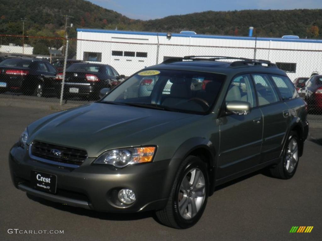 2005 Outback 3.0 R L.L. Bean Edition Wagon - Willow Green Opal / Taupe photo #1