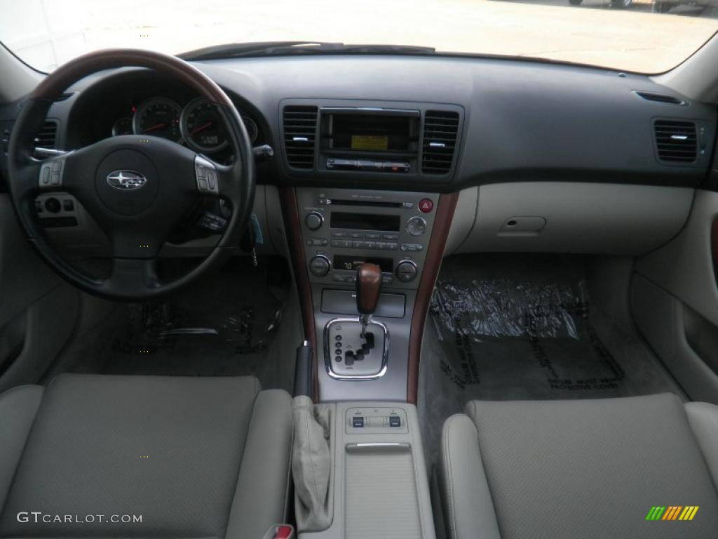 2005 Subaru Outback 3.0 R L.L. Bean Edition Wagon Taupe Dashboard Photo #38022964