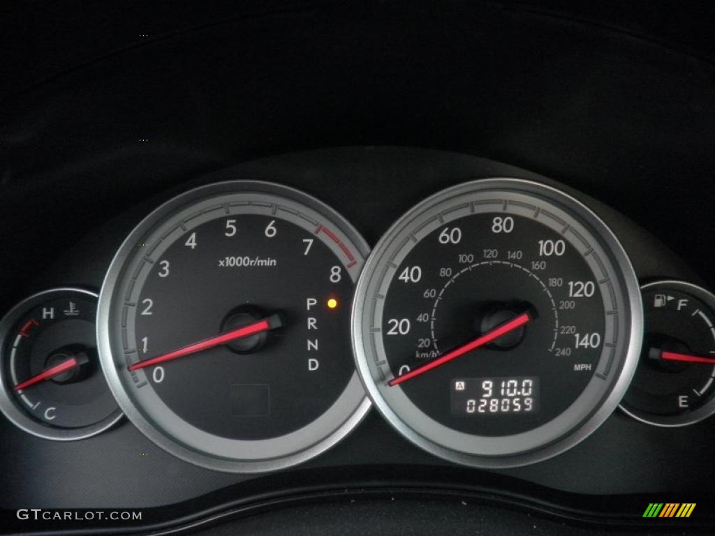 2005 Subaru Outback 3.0 R L.L. Bean Edition Wagon Gauges Photo #38022992