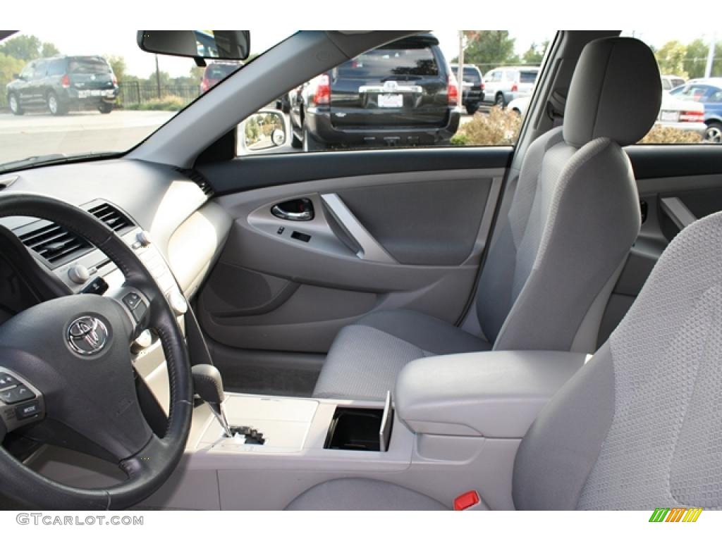 2008 Camry SE V6 - Classic Silver Metallic / Dark Charcoal photo #9