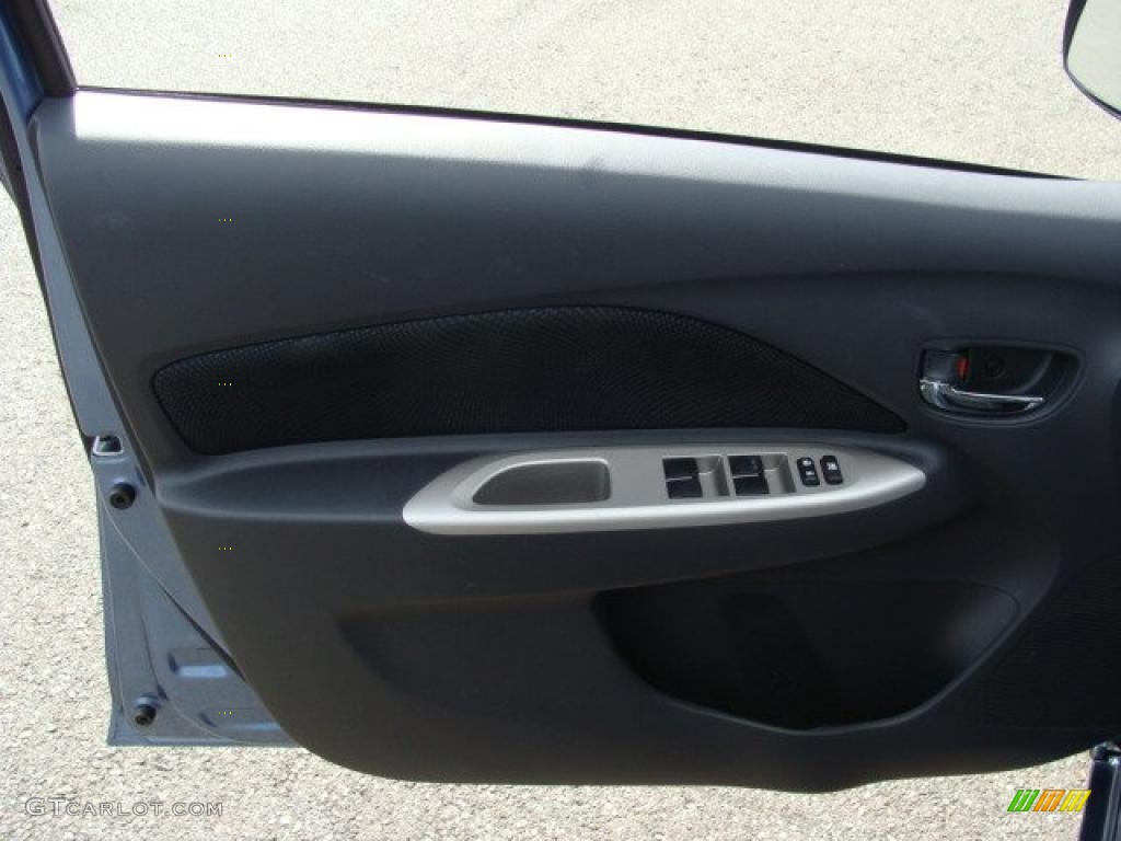 2010 Yaris Sedan - Pacific Blue Metallic / Dark Charcoal photo #6