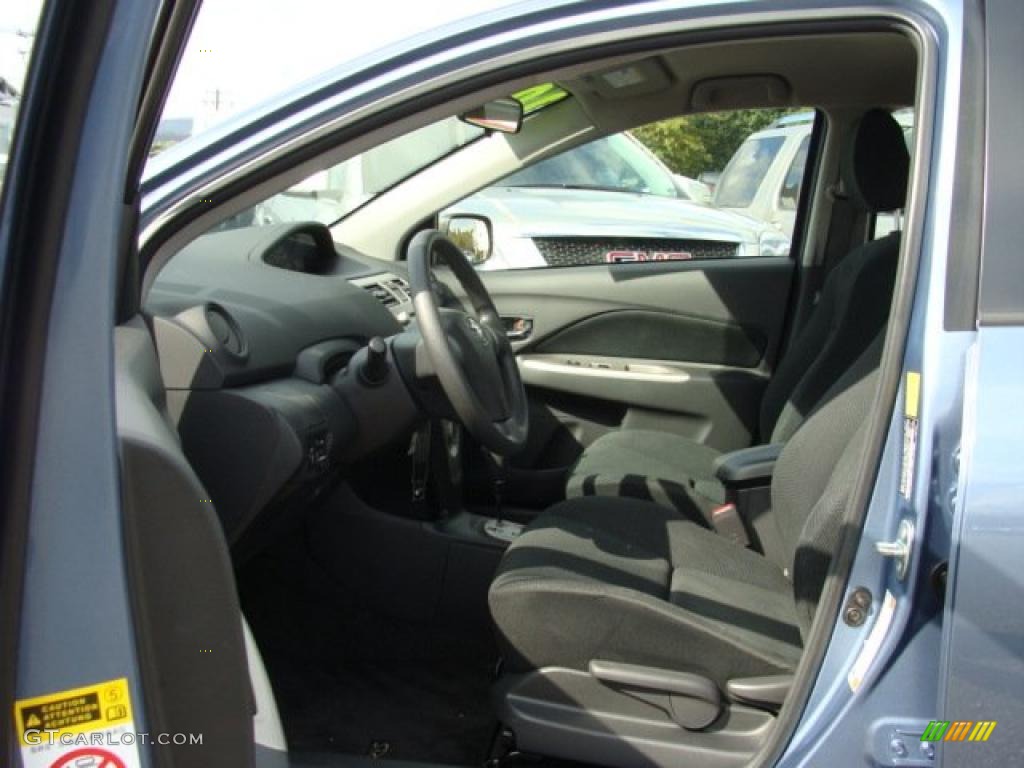 2010 Yaris Sedan - Pacific Blue Metallic / Dark Charcoal photo #7
